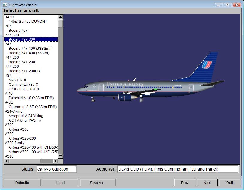 Preview of the aircraft