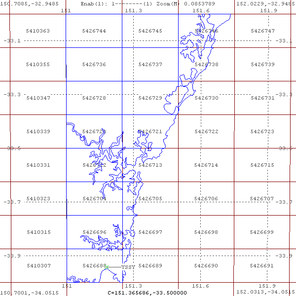 poly-view around Sydney, YSSY